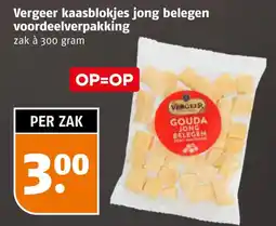 Poiesz Vergeer kaasblokjes jong beleggen aanbieding