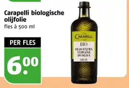 Poiesz Carapelli biologische olijfolie aanbieding