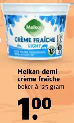 Poiesz Melkan demi crème fraîche aanbieding