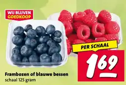 Nettorama Frambozen of blauwe bessen aanbieding