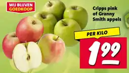 Nettorama Cripps pink of Granny Smith appels aanbieding
