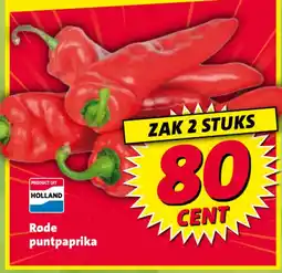 Nettorama Rode punt paprika aanbieding