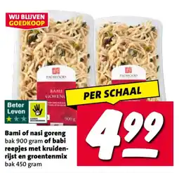 Nettorama Bami of nasi goreng aanbieding