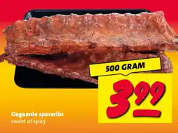 Nettorama Gegaarde spareribs aanbieding