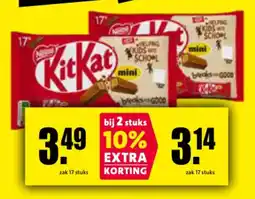 Nettorama KitKat mini aanbieding