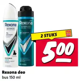 Nettorama Rexona deo aanbieding