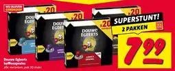 Nettorama Douwe egberts koffiecapsules aanbieding