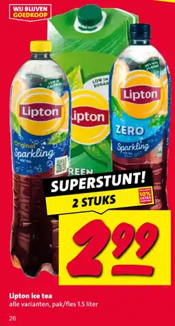 Nettorama Lipton ice tea aanbieding