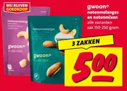 Nettorama notenmelange en notenmixen aanbieding