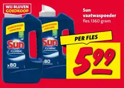Nettorama Sun vaatwaspoeder aanbieding