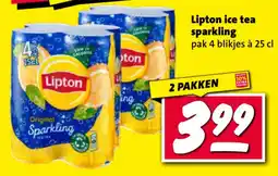 Nettorama Lipton ice tea sparkling aanbieding