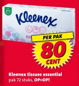 Nettorama Kleenex tissues essential aanbieding