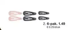 Zeeman Haarclip aanbieding