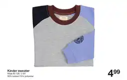 Zeeman Kinder sweater aanbieding