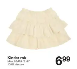 Zeeman Kinder rok aanbieding