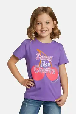 Wehkamp Little Cars T-shirt paars aanbieding