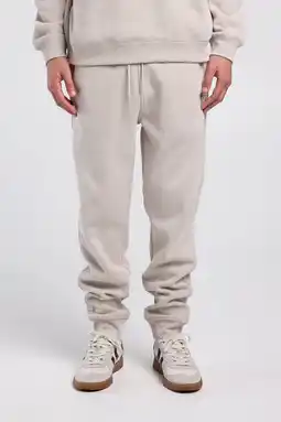 Wehkamp America Today Col regular joggingbroek beige aanbieding