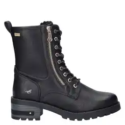Wehkamp Mustang gevoerde veterboots zwart aanbieding
