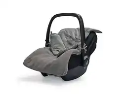 Wehkamp Jollein voetenzak groep 0+ 3/5 punts Basic knit stone grey aanbieding