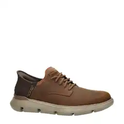 Wehkamp Skechers leren slip-in bruin aanbieding