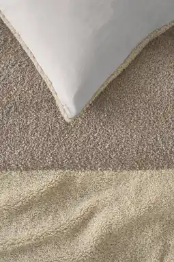 Wehkamp Riviera Maison teddy dekbedovertrek 1-persoons (140x220 cm) aanbieding