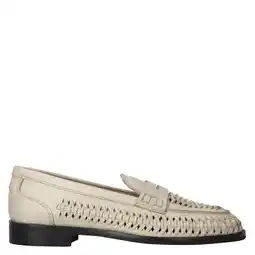 Wehkamp BRONX leren loafers ecru aanbieding
