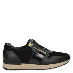 Wehkamp Gabor Best Fitting leren sneakers zwart aanbieding
