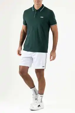 Wehkamp Sjeng Sports sportpolo Chiel groen aanbieding