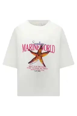 Wehkamp Cars T-shirt wit aanbieding