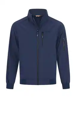 Wehkamp Life-Line softshell jas Orion donkerblauw aanbieding