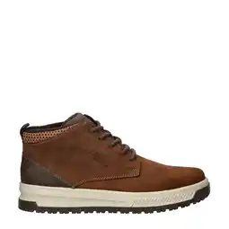 Wehkamp Rieker nubuck veterboots bruin aanbieding
