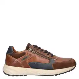 Wehkamp Australian Discover leren sneakers cognac aanbieding