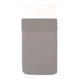 Wehkamp Witlof for kids Tuck-Inn ledikantdeken Warm Grey Waves aanbieding
