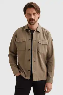 Wehkamp Vanguard overshirt bruin aanbieding