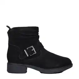 Wehkamp Skechers Tenley suède enkellaarzen zwart aanbieding