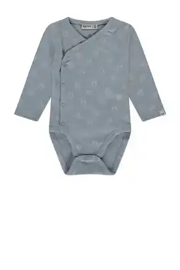 Wehkamp Babyface romper met all over print blauw aanbieding