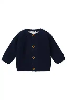 Wehkamp Noppies baby baby vest Nevers van katoen donkerblauw aanbieding
