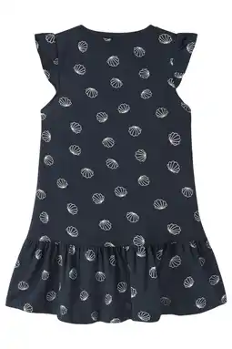 Wehkamp NAME IT MINI A-lijn jurk donkerblauw aanbieding