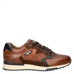 Wehkamp Australian Bakersville leren sneakers cognac aanbieding