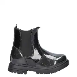 Wehkamp Nelson Kids lak chelsea boots met glitters zwart aanbieding
