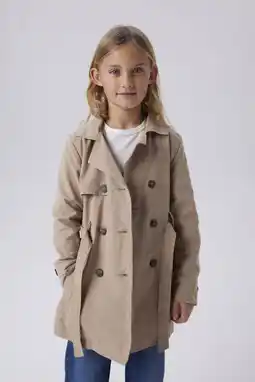 Wehkamp NAME IT KIDS trenchcoat zand aanbieding