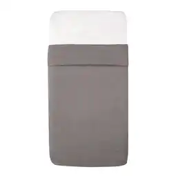 Wehkamp Witlof for kids Tuck-Inn ledikantdekent Warm Grey velvet Rib aanbieding