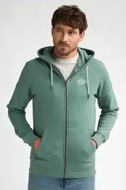 Wehkamp Petrol Industries sweatvest groen aanbieding
