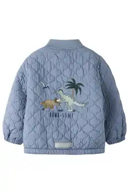 Wehkamp NAME IT MINI bomberjack grijsblauw aanbieding