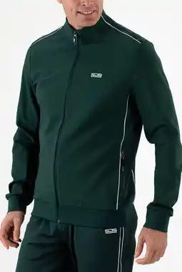 Wehkamp Sjeng Sports trainingsjack Adi groen aanbieding