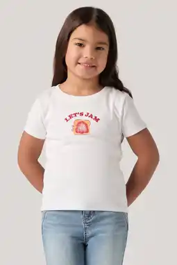 Wehkamp Levi's T-shirt wit aanbieding