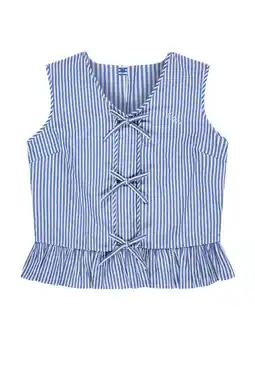 Wehkamp NIK&NIK mouwloze top blauw aanbieding