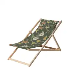 Wehkamp Madison houten strandstoel (120x55 cm) aanbieding