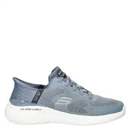 Wehkamp Skechers Hands Free Slip-Ins Bounder sneakers grijsblauw aanbieding
