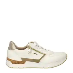 Wehkamp Rieker leren sneakers wit aanbieding